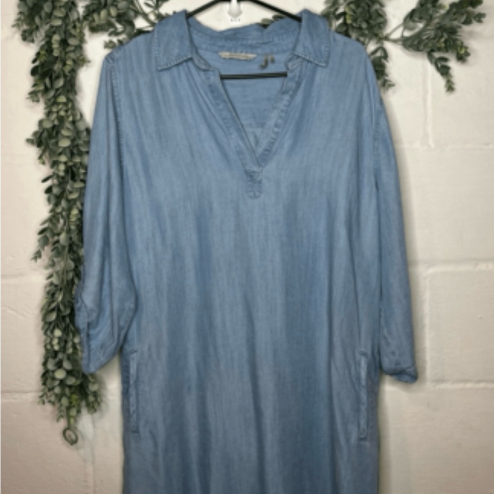 Kim Rogers Blue Midi Dress